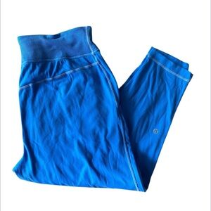 Lululemon Athletica Bright Blue Leggings